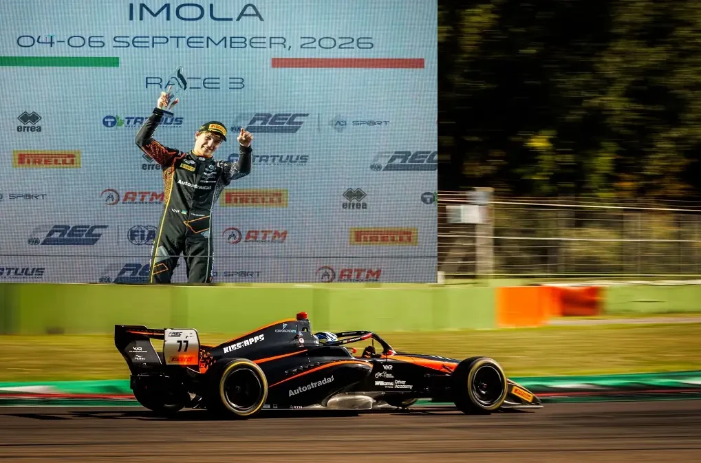 Вперше в історії український пілот переміг у гонці FIA Formula Regional European Championship